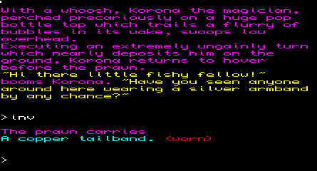 The Prawn Text Adventure